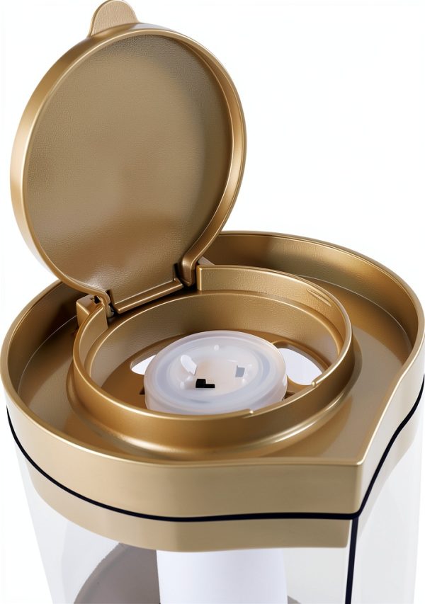 KeruRome Beer Dispenser Gold Modern Design Party Serving-6