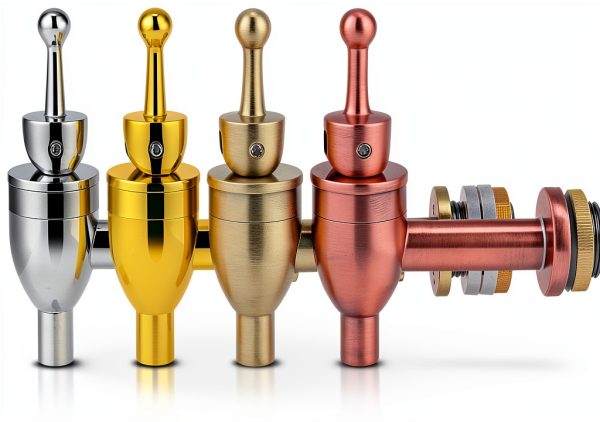 Mumusukia Beverage Dispenser Faucet Copper Gold Plated-7