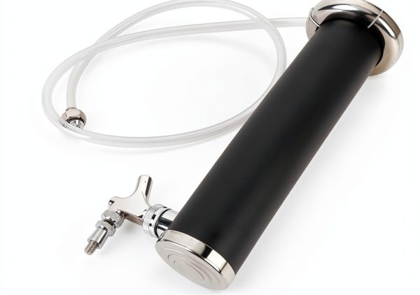 NINESHE Stainless Steel Beer Dispenser Commercial Cylinder-0
