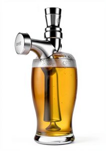 Tomotato Beer Pump Tap Stainless Steel Foam Control-0