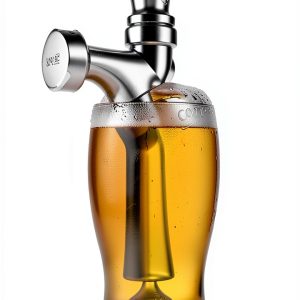 Tomotato Beer Pump Tap Stainless Steel Foam Control-0