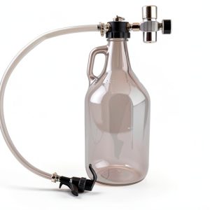 Pressurized Growler Dispenser Tap CO2 Cartridge Beer-0