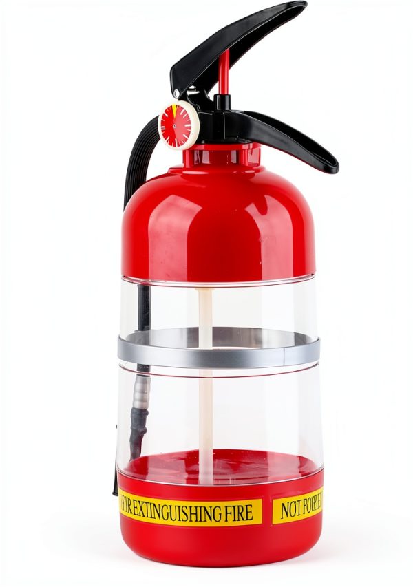 Pursua Liquor Dispenser Hand Pressure Design Red Modern-5