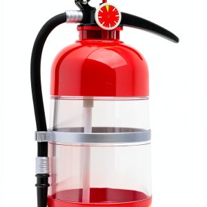 Pursua Liquor Dispenser Hand Pressure Design Red Modern-0