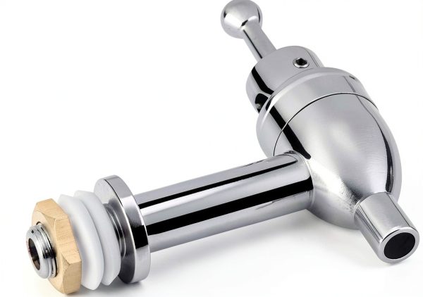 Mumusukia Beverage Dispenser Faucet Copper Gold Plated-1