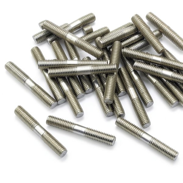 Stainless Steel Double End Stud Bolt M6x40mm by Asamuyu 40pcs Pack-4