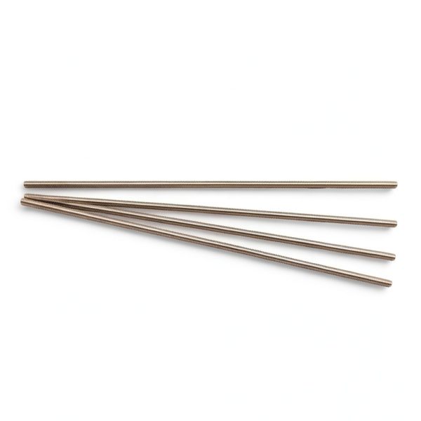 1/4"-28 Stainless Steel Threaded Rods Aiwaiufu 4pcs 12in Threaded-4