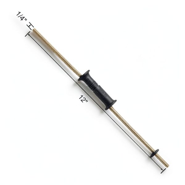 1/4"-28 Stainless Steel Threaded Rods Aiwaiufu 4pcs 12in Threaded-1