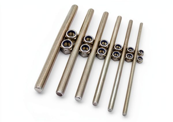 M8x250mm Threaded Rod Studs 304 Stainless Steel 2 Pack STORMCUBE-1