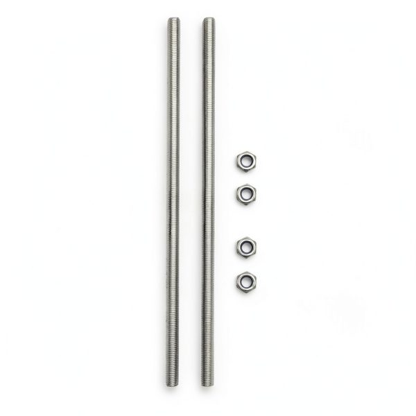 M8x250mm Threaded Rod Studs 304 Stainless Steel 2 Pack STORMCUBE-0